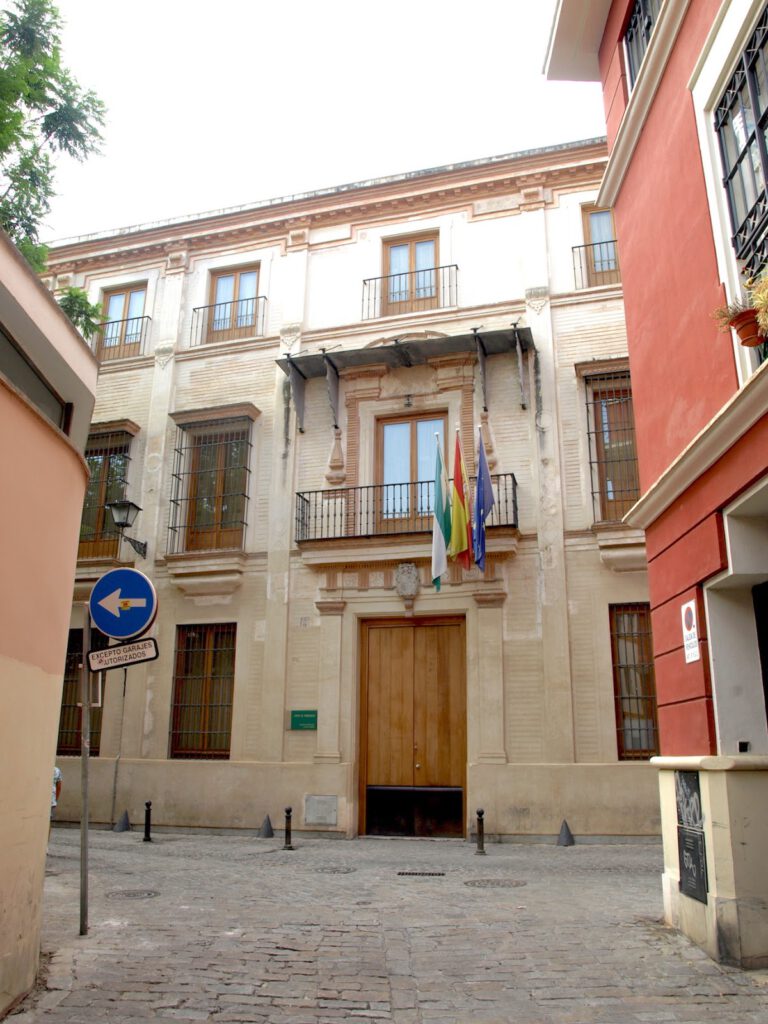 Foto Fachada Palacio Marchenilla en la web del Apartamento Turístico La Judería del Buen Viaje